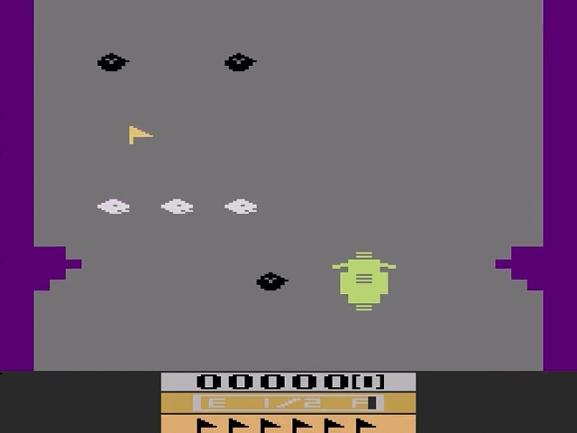Motocross title screen for Atari 2600